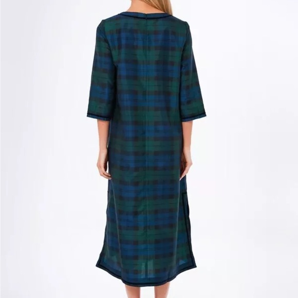Tuckernuck Jamie Blackwatch Plaid Maxi Dress - Picture 7 of 8